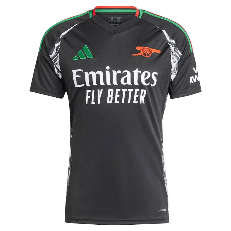 Camisa Arsenal Away 24/25 - Torcedor Preta
