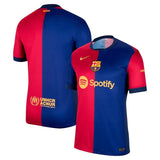 Camisa Barcelona Home 24/25 - Torcedor Azul e Vermelha