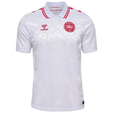 Camisa Dinamarca Away 2024 - Torcedor Branco
