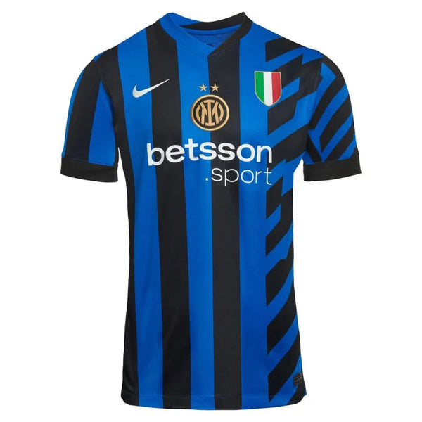 Camisa Inter de Milao Home 24/25 Azul e - Torcedor Preta