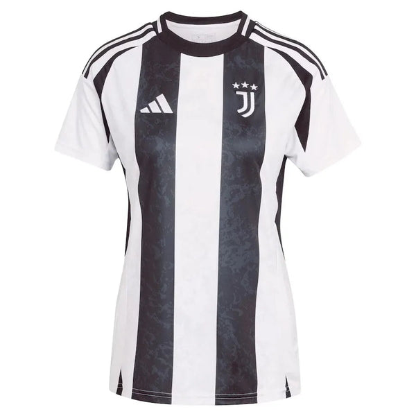 Camisa Juventus Feminina Home 24/25 Branca e - Preta
