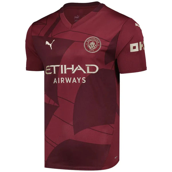 Camisa Manchester City Third 24/25 - Torcedor Vermelha