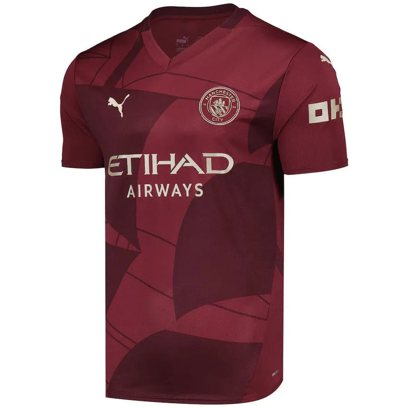 Camisa Manchester City Third 24/25 - Torcedor Vermelha