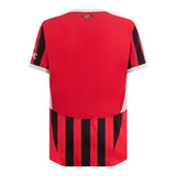 Camisa Milan Home 24/25 Preta e - Torcedor Vermelha