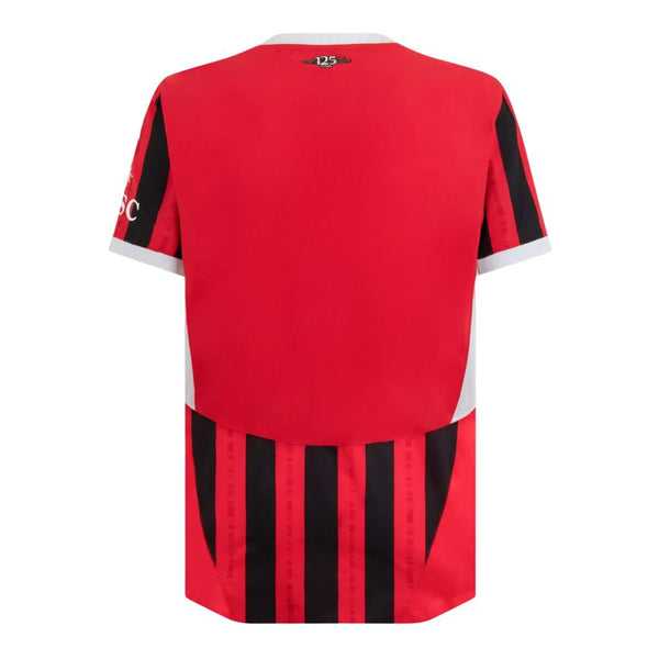 Camisa Milan Home 24/25 Preta e - Torcedor Vermelha