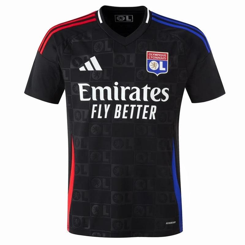 Camisa Lyon Away 24/25 - Torcedor Preta