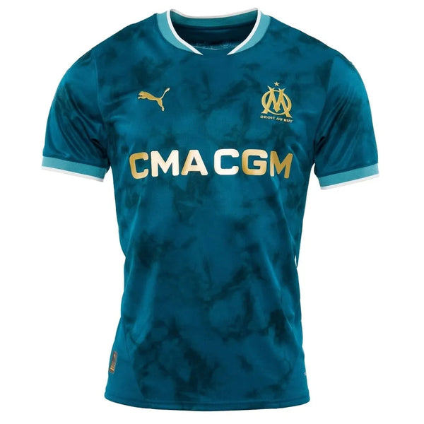 Camisa Olympique de Marseille Away 24/25 - Torcedor Azul