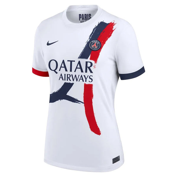 Camisa Psg Feminina Away 24/25 - Branca
