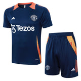 Conjunto Manchester United Treino 24/25 Azul - Escuro