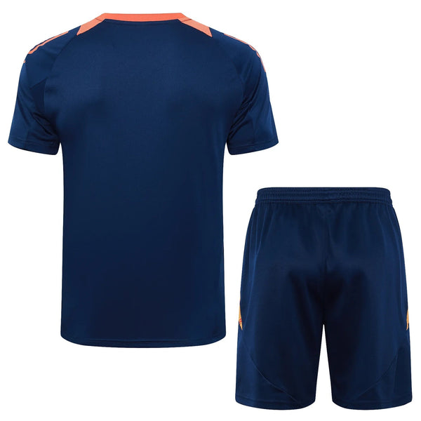 Conjunto Manchester United Treino 24/25 Azul - Escuro
