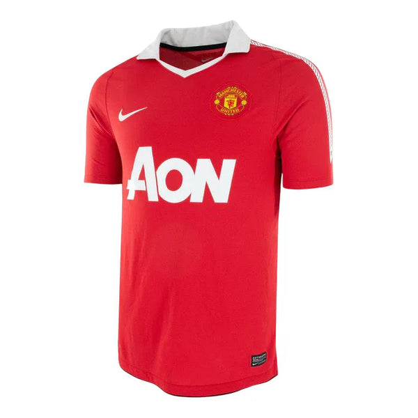 Camisa Manchester United Home 10/11 Retrô Nike - Vermelha