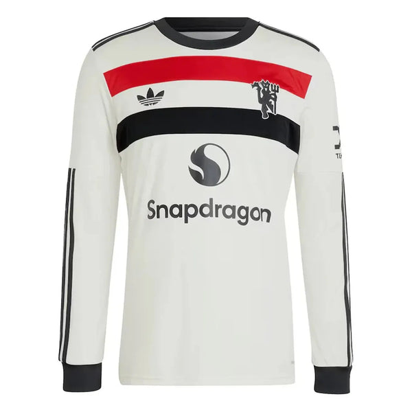 Camisa Manchester United Third 24/25 Manga Longa - Torcedor Branca