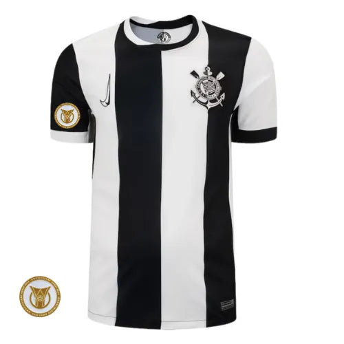 Camisa Corinthians Third 24/25 - Torcedor Preta e Branca Memphis10