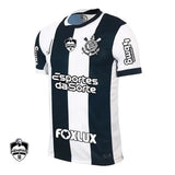 Camisa Corinthians Third 24/25 - Torcedor Preta e Branca Memphis10