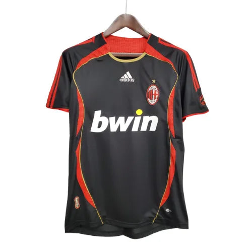 Camisa Milan Home 06/07 Retrô - Preta