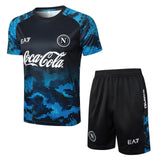 Conjunto Napoli Treino Regata 24/25 Azul e - Preto
