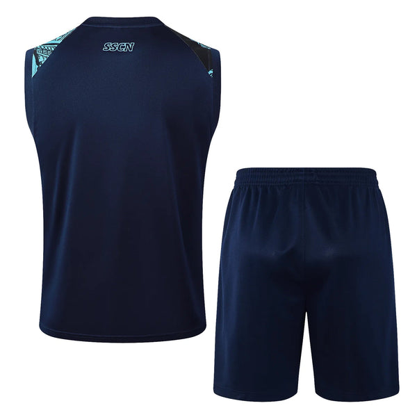 Conjunto Napoli Treino Regata 24/25 Azul - Escuro