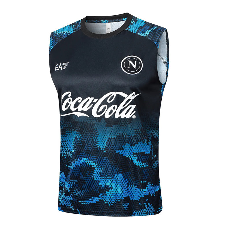 Conjunto Napoli Treino Regata 24/25 Azul e Preto - 1