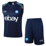 Conjunto Napoli Treino Regata 24/25 Azul - Escuro