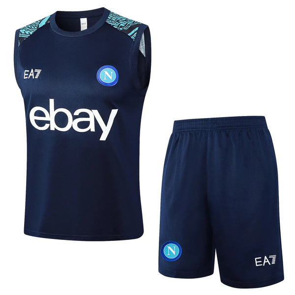 Conjunto Napoli Treino Regata 24/25 Azul - Escuro