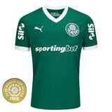 Camisa Palmeiras Home 25/26 - Torcedor Verde C Patrocinios