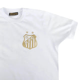 Camisa Santos Pelé 1000 Gols - Torcedor Branca