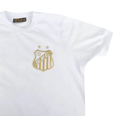 Camisa Santos Pelé 1000 Gols - Torcedor Branca