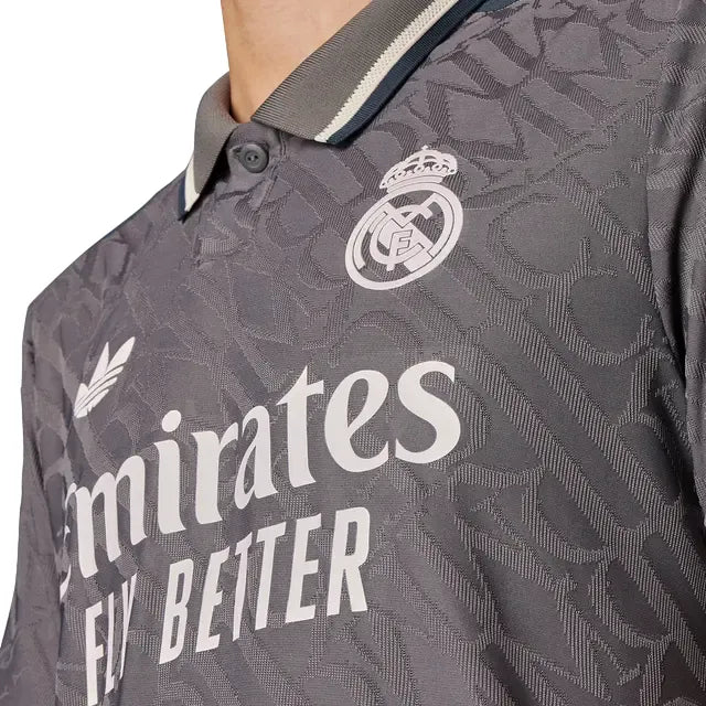 Camisa Real Madrid Third 24/25 - Jogador Cinza
