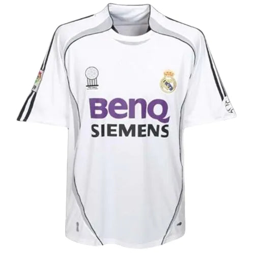 Camisa Real Madrid Home 06/07 - Retro Branca