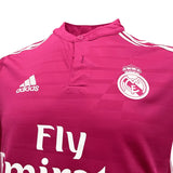 Camisa Real Madrid Away 14/15 - Retro Rosa