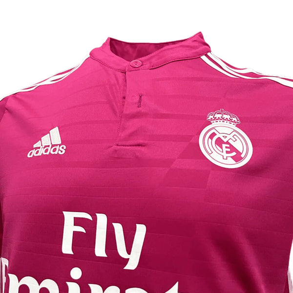 Camisa Real Madrid Away 14/15 - Retro Rosa