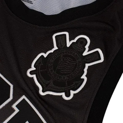 Regata Corinthians Dna 25/26 - Torcedor Preto e Branco