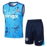 Conjunto Chelsea Treino Regata 24/25 Azul - 1