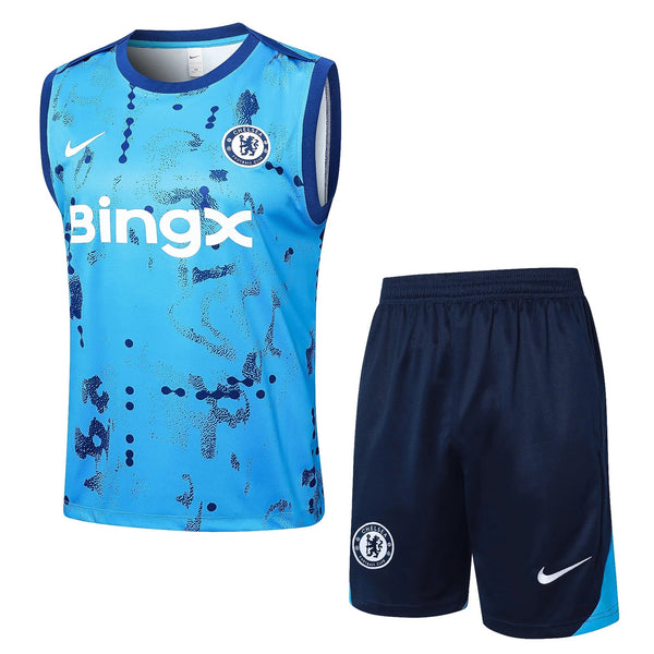 Conjunto Chelsea Treino Regata 24/25 Azul - 1