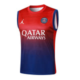 Conjunto Psg Treino Regata 24/25 Vermelho e - Azul