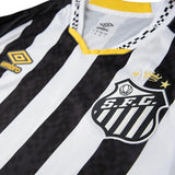 Camisa Santos Away 25/26 - Torcedor Preta e Branca
