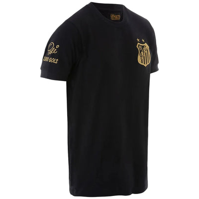 Camisa Santos Pelé 1000 Gols - Torcedor Preta