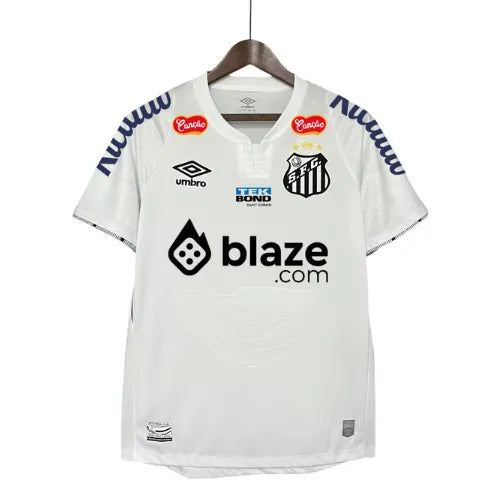 Camisa Santos Home 24/25 - Branca - Torcedor C/ Patrocínio