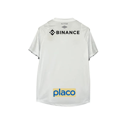 Camisa Santos Home 24/25 - Branca - Torcedor C/ Patrocínio
