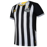 Camisa Santos Away 25/26 - Torcedor Preta e Branca