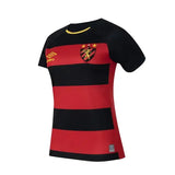Camisa Sport Recife Home 23/24 - Feminina Vermelha e Preta