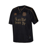 Camisa Santos Charlie Brown Jr. 2024 - Torcedor Preta e Dourada