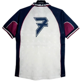 Camisa West Ham Away 1999 Retrô Iron Maiden - Branca