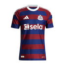 Camisa Newcastle Away 24/25 Azul e - Torcedor Vermelha