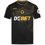 Camisa Wolverhampton Away 24/25 - Torcedor Preta