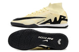 Chuteira Futsal Nike Air Zoom Mercurial Superfly 9 Elite Ic Bege e Preta Mad Ready - Pack