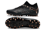 Chuteira Society Puma Future 7 Mg Preta e Bronze Eclipse - Pack