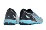 Chuteira Society Adidas X Crazyfast Messi 1 Tf Prata e Azul - Infinito