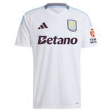 Camisa Aston Villa Away 24/25 - Torcedor Branca