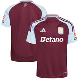 Camisa Aston Villa Home 24/25 - Torcedor Vinho
